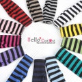 BLYTHE Doll size Thick Black Stripe Pantyhose Tights product logo