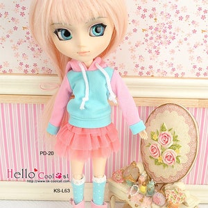 BlythePullip Doll Tulle Cake Mini Skirt 3 Layers image 7