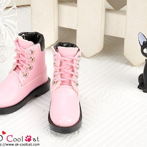 Taeyang Doll Boots TY06-3 Pink image 1