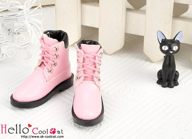 Taeyang Doll Boots TY06-3 Pink image 1