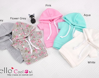 Blythe Pullip Doll Hoodie Top（Short Sleeves）