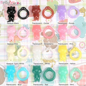 II．Blythe Doll Colorful Pull Ring（Round + Cat）