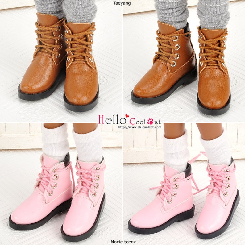 Taeyang Doll Boots TY06-3 Pink image 3