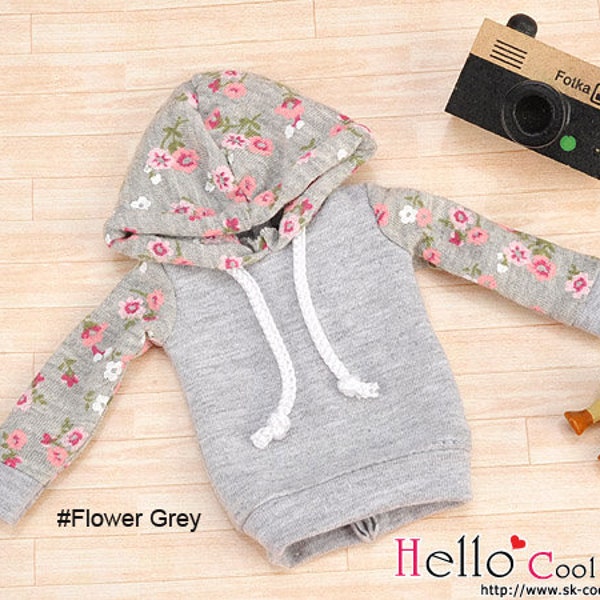 Blythe Pullip Doll Hoodie Top（Long Sleeves）