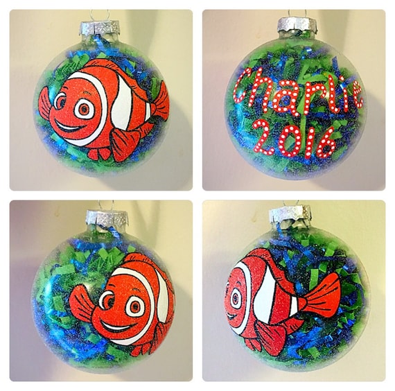 Finding Nemo Christmas Ornament Hand Painted Kids Cartoon Etsy image 0 - Finding Nemo Christmas Ornament Hand Painted Kids Cartoon Etsy