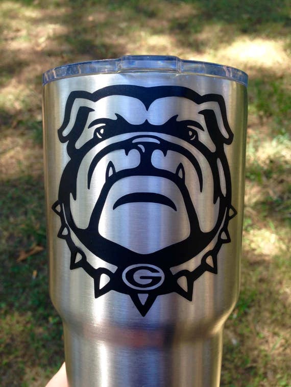 Georgia Bulldog Vinyl Car Decal