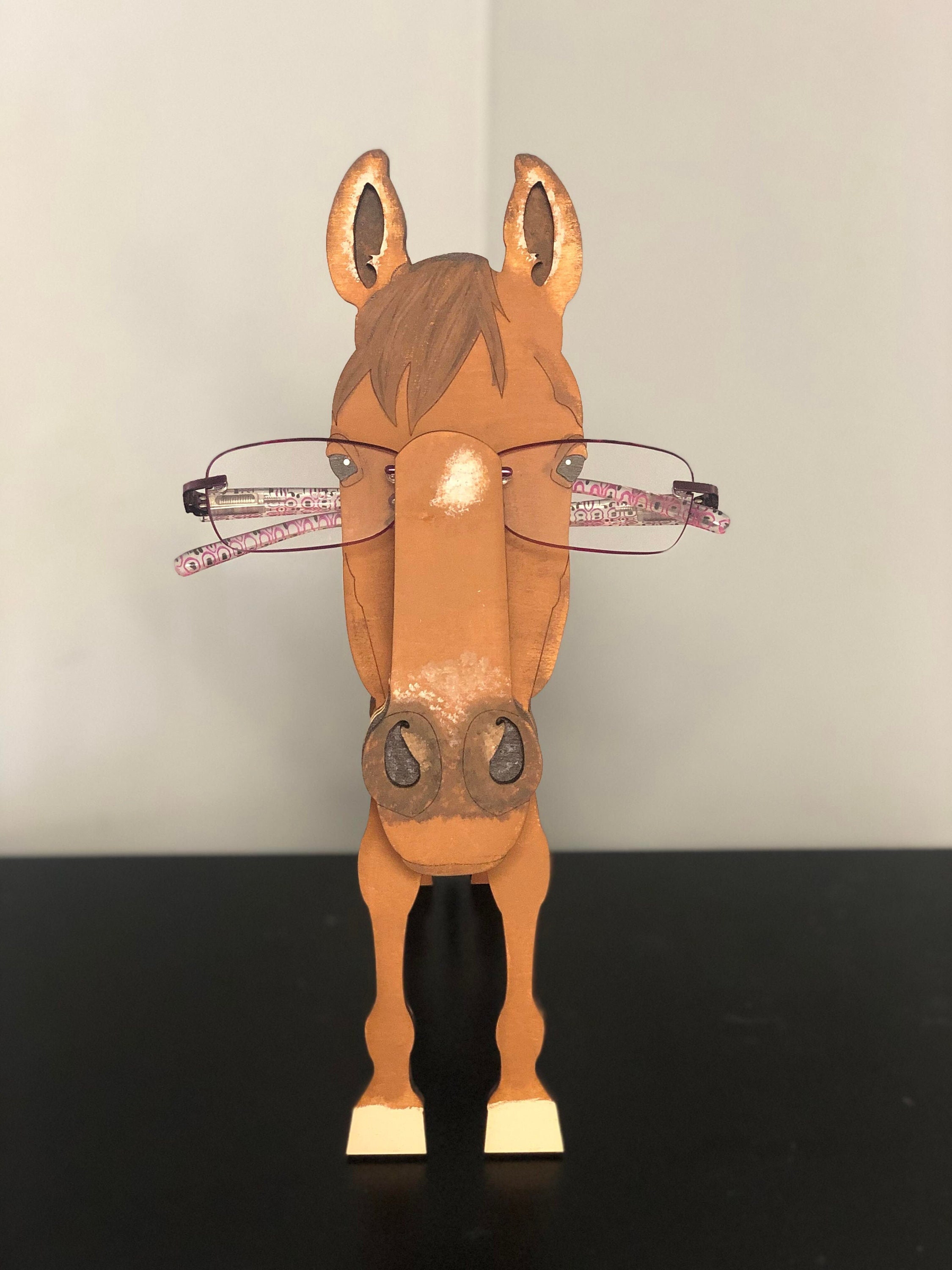 Horse Glasses Holder - Etsy