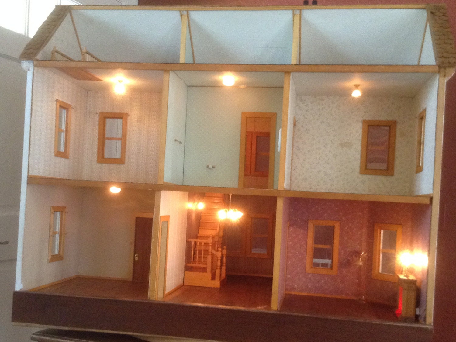 Wooden Doll House for Sale Dollhouse Furniture LOCAL PICK UP Etsy