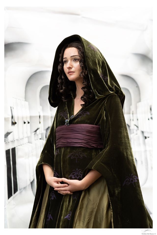 green emerald velvet dress GCC Green Dress Padme – Kaiber Clones main image 0