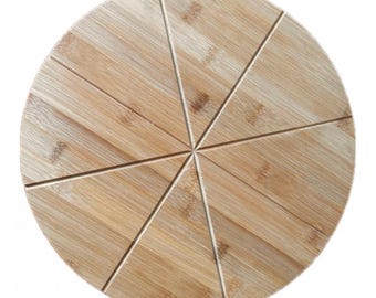 33cm Pizza Board - Reversible into Chopping, Cutting or Cheese Serving Board