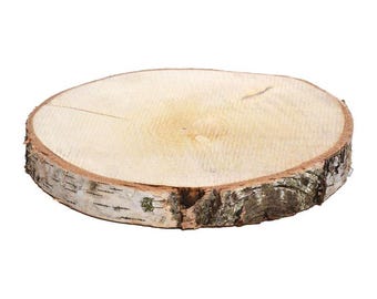 LARGE (over 20cm) Round Tree Log Slice - Perfect for Rustic Wedding Table Decoration, Centrepiece, Candles, Cake Stand and more!