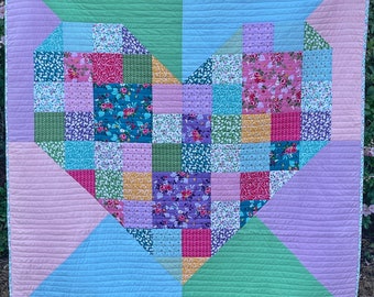 Bursting Heart - PDF Quilt Pattern