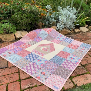 Birdhouse Cot Quilt Pattern {PDF}