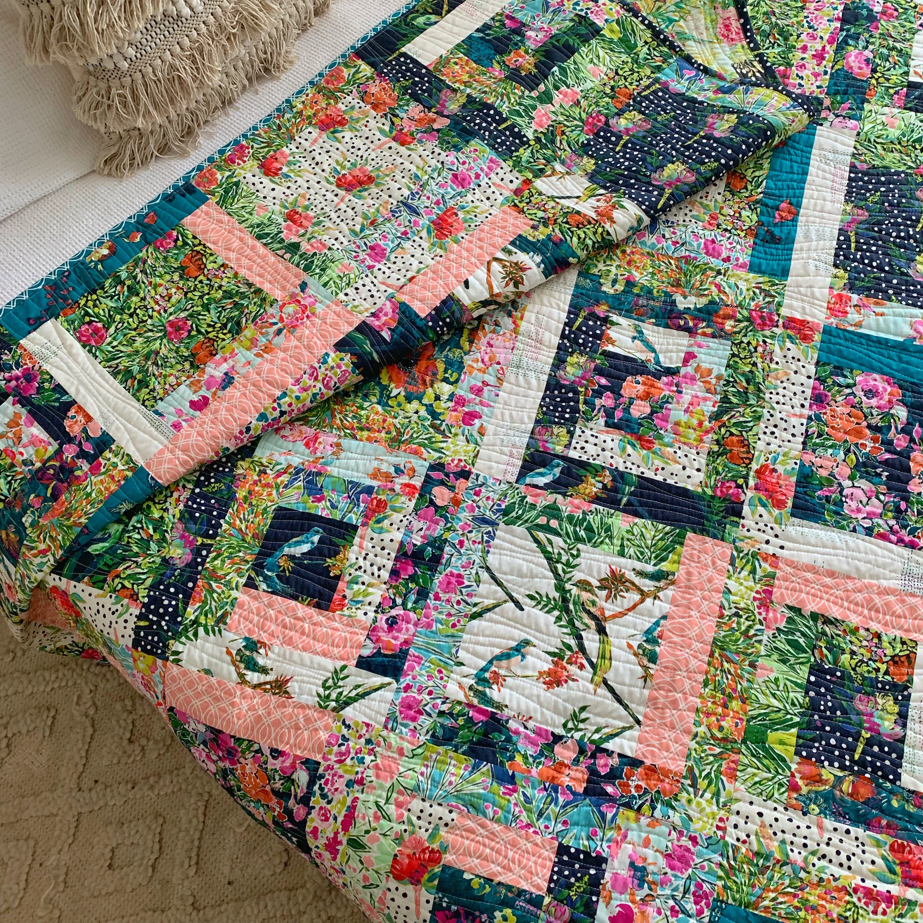 Lemon Squeezy Quilt {PDF Pattern}