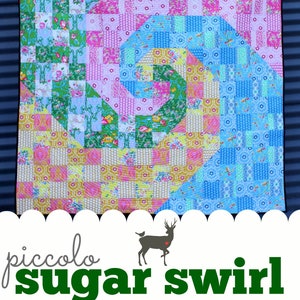 Simple Sugar Pattern Sugar Swirl Quilt Pattern {PDF} - Etsy