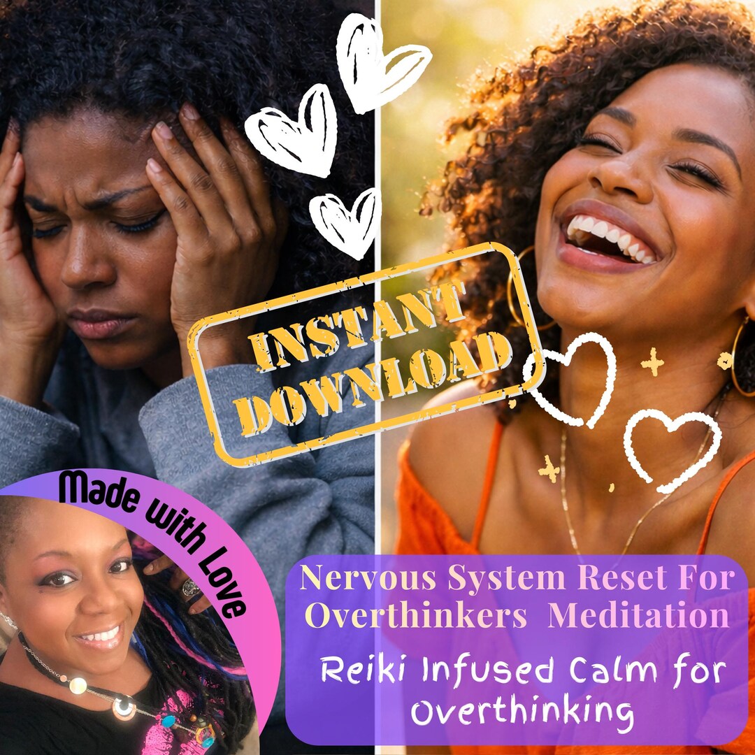 7 Minute Nervous System Reset Meditation | Reiki & Somatic Calm ...