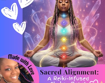 Chakra Heilmeditation | Reiki-infundierte Energie-Reset + Lichtsprache | Geführte Chakra Balance | Heilige Ausrichtung Audio