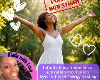 Unendlicher Fluss Fülle Meditation | Reiki-Aktivierung für Würdigkeit, Empfangen und ausgerichtete Möglichkeiten