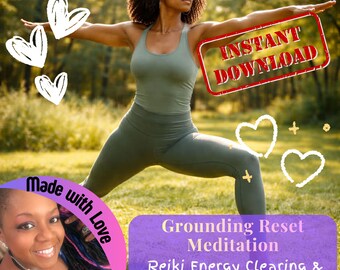 5-Minuten Erdungsmeditation | Reiki Energie Reinigung & Unterstützung des Nervensystems