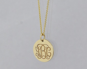 Gold Charm Bar Necklaces