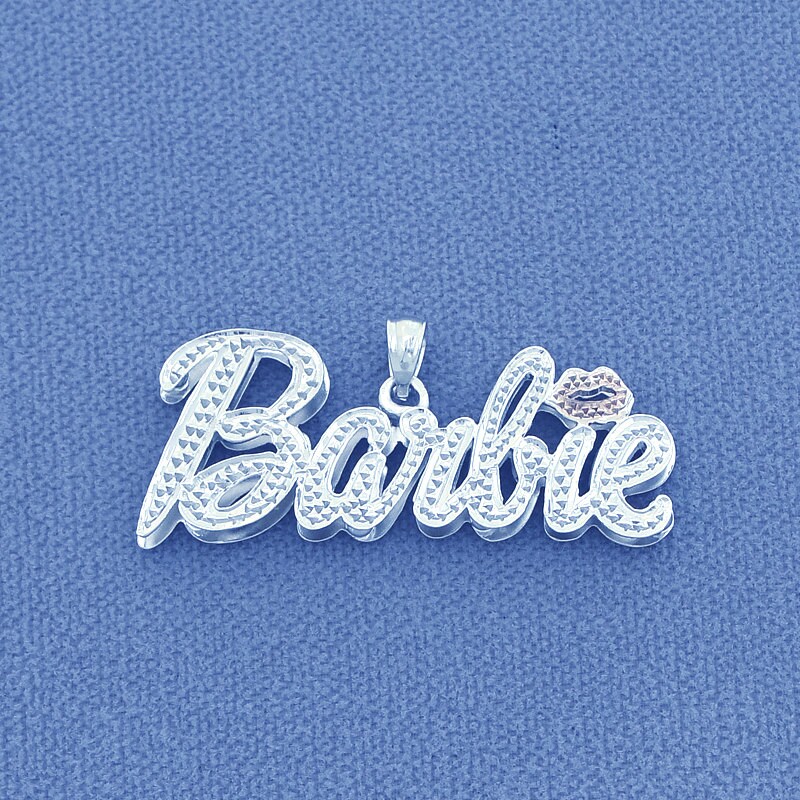 barbie name necklace