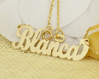 Gold Name Necklaces