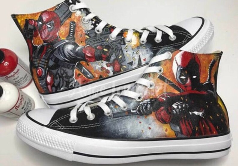 deadpool shoes converse