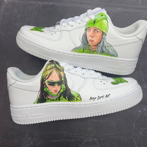 billie eilish custom shoes