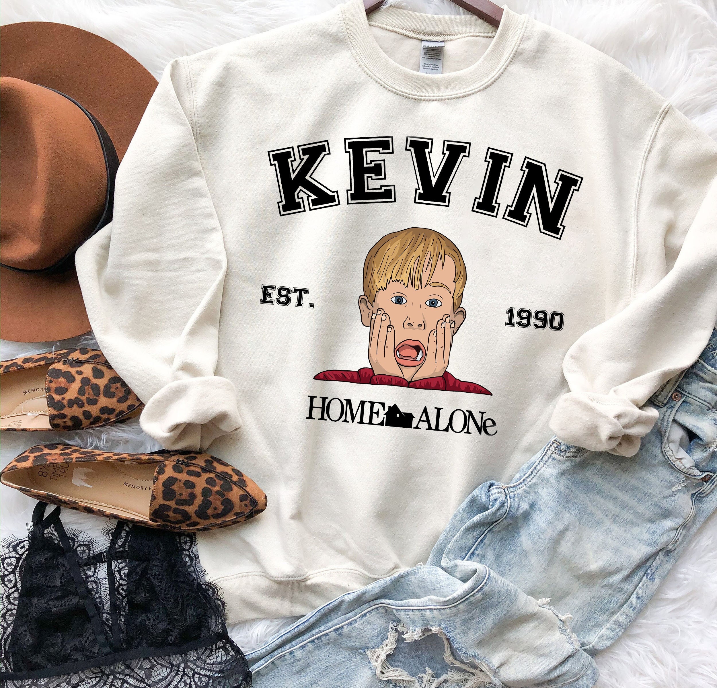 Discover Kevin Home Alone Sweatshirt