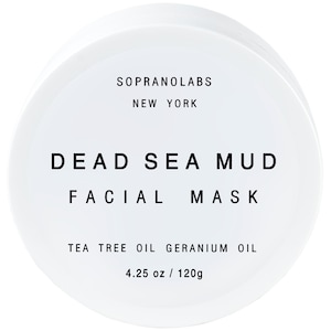 DEAD SEA MUD Mask. Spa Detoxifying Mineral Face & Body Treatment. Tea Tree and Geranium Oils. Vegan.