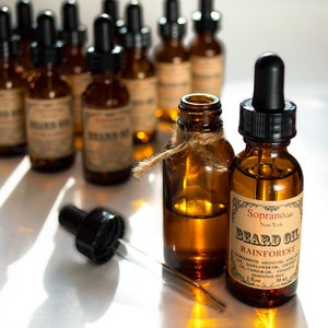 SANDALWOOD Beard Oil. Luxury Beard Conditioner. All Natural Hair growth stimulating Beard Cologne made with Organic Oils.