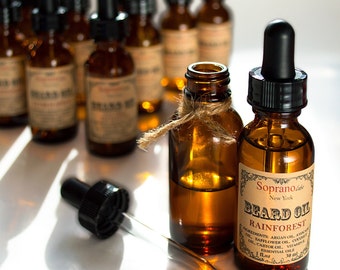 Patchouli Beard Oil. Luxury Beard Conditioner. All Natural Hair growth stimulating Beard Cologne made with Organic Oils.