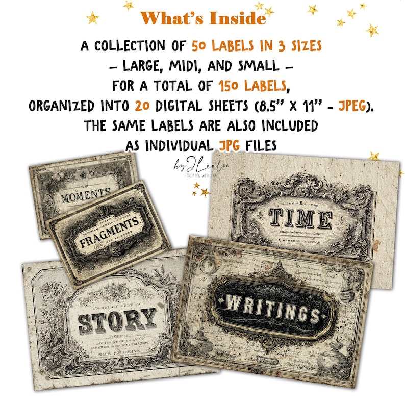 REMEMBRANCE LEDGER – Printable Victorian Vintage Labels | Junk Journal ...