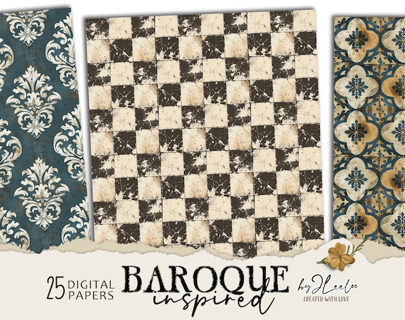 BAROQUE INSPIRED | natural tone texture Beige Backdrop | Background Texture Grunge pattern Natural Beige tile for journal paper art | pp775