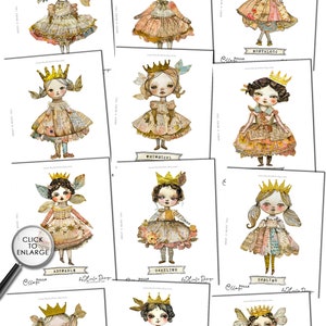 COLLAGE DOLLS Paper Doll Printable Junk Journal Cut off | Paper Dolls ...
