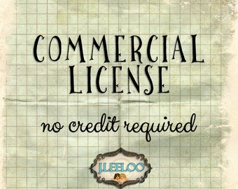 Limited Commercial License NO Credit required / Single product
