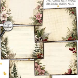WINTER'S EMBRACE 10 Extra Pages Junk Journal Printable | Holidays ...