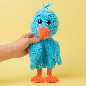 Bird Crochet Pattern PDF Download | Crochet Animal Patterns | Easy Amigurumi Plushies for Beginners