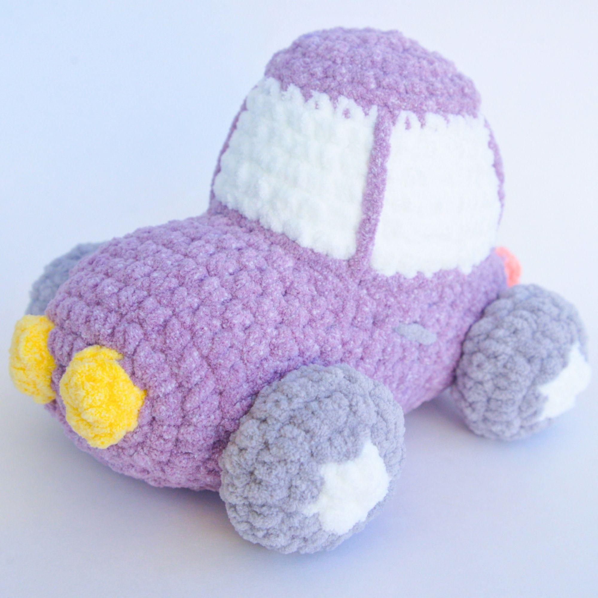 Vehicle Crochet Pattern Bundle | Cute Amigurumi Toy Pdfs | Easy ...