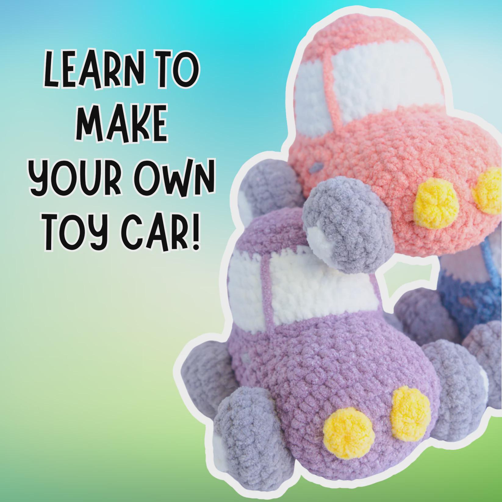 Vehicle Crochet Pattern Bundle | Cute Amigurumi Toy Pdfs | Easy ...