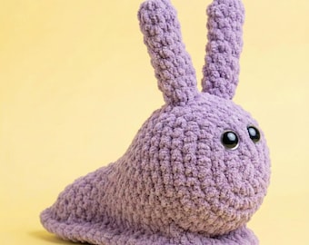 Slug Häkelanleitung PDF Download | Tier Häkelanleitungen | Einfache Amigurumi Plüschtiere für Anfänger