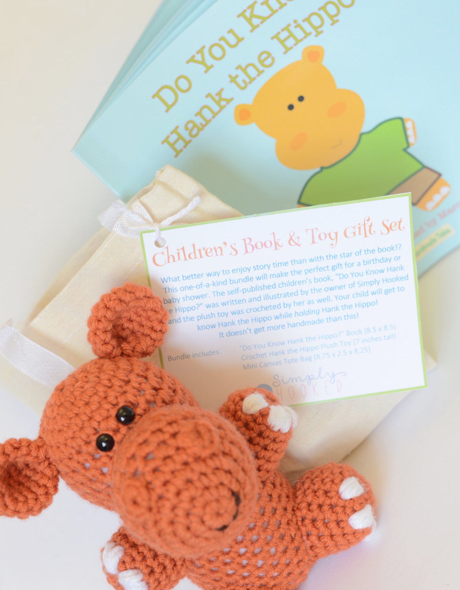 Children's Book Gift Set Story Time Book Baby Shower Etsy