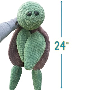 crochet sea turtle