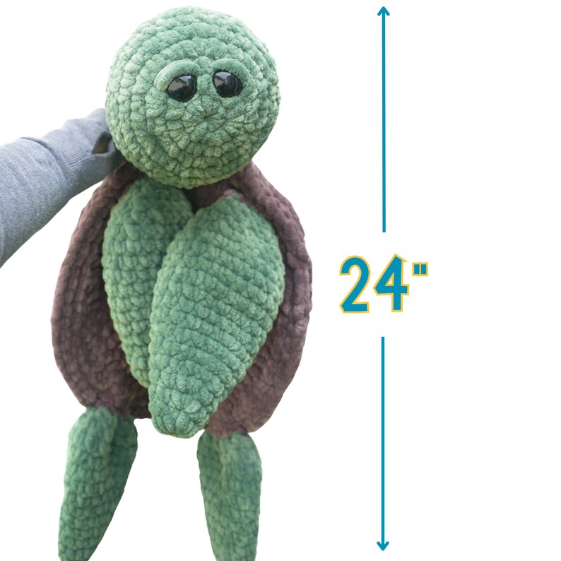 crochet sea turtle