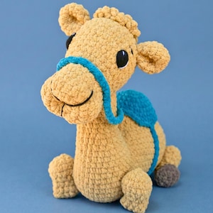 Camel Crochet Pattern PDF Download | Easy Crochet Stuffed Animal Patterns | Amigurumi Plushies for Beginners