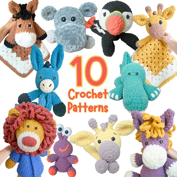 Chunky Yarn Crochet Patterns for Amigurumi 