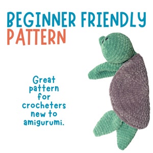 Turtle Crochet Pattern beginner friendly