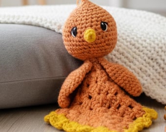 Vogel Liebey Häkelanleitung | Omas quadratische Babydecke PDF | Einfaches Anfänger Birdie Snuggler Muster