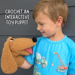 Dog Puppet Crochet Pattern