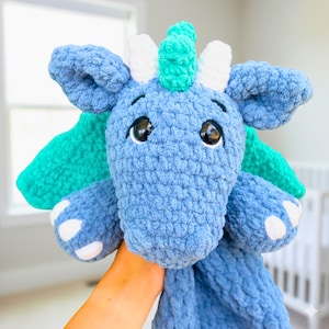 Drache Häkelanleitung PDF Download | Tier Häkelanleitungen | Einfache Amigurumi Plüschtiere für Anfänger